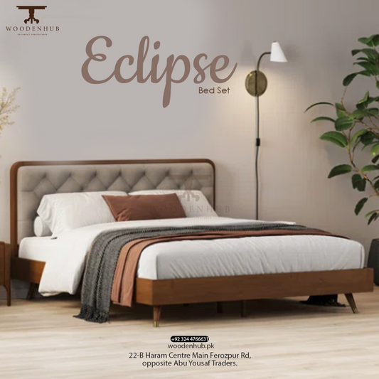 ECLIPSE BED SET (Bed + Side Tables)