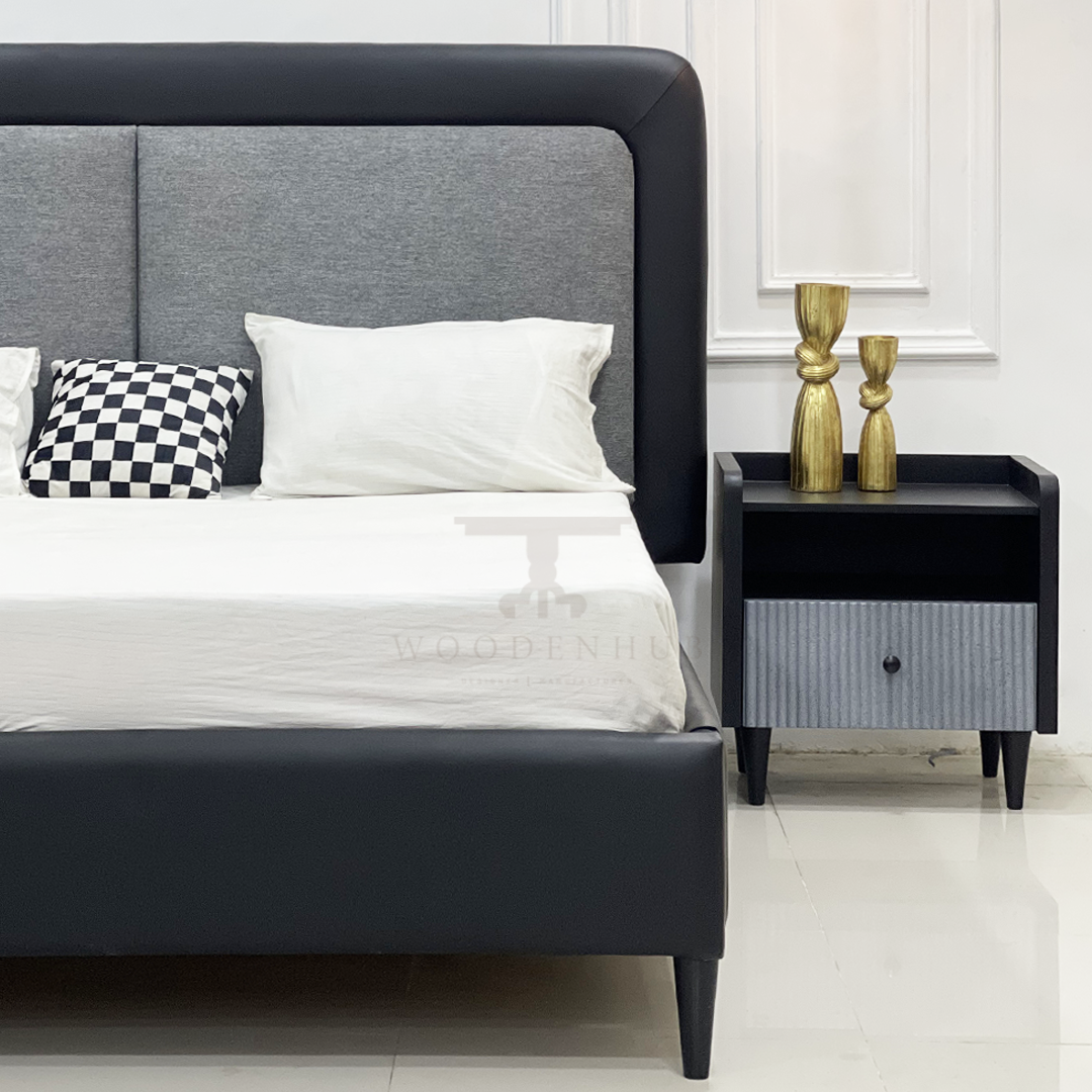 EMBER BED SET (Bed+Side Tables)