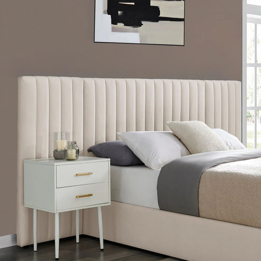 Bloom Bed Set (Bed+Side Tables)