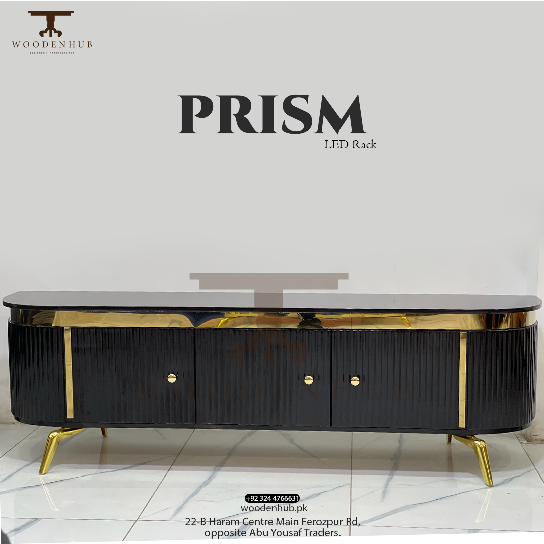 PRISM LED RACK – WOODEN HUB