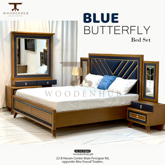 BUTTERFLY COMPLETE BED SET
