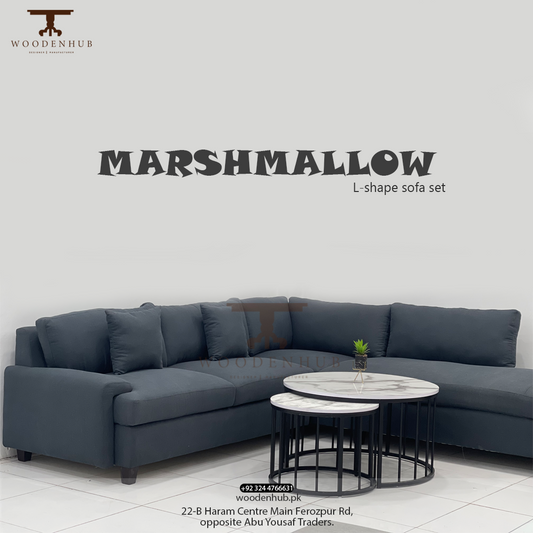 MARSHMALLOW L Shape Sofa (6 Seater)