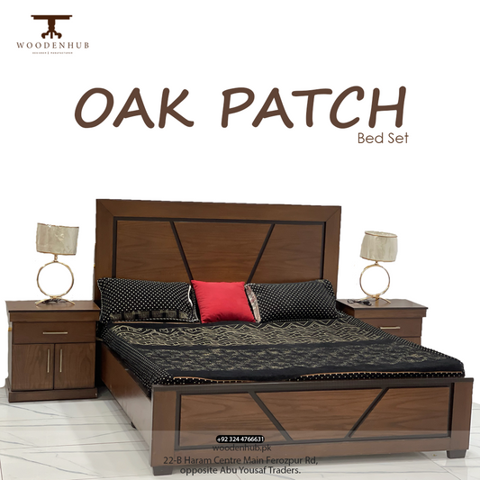 Oak Patch Bed Set