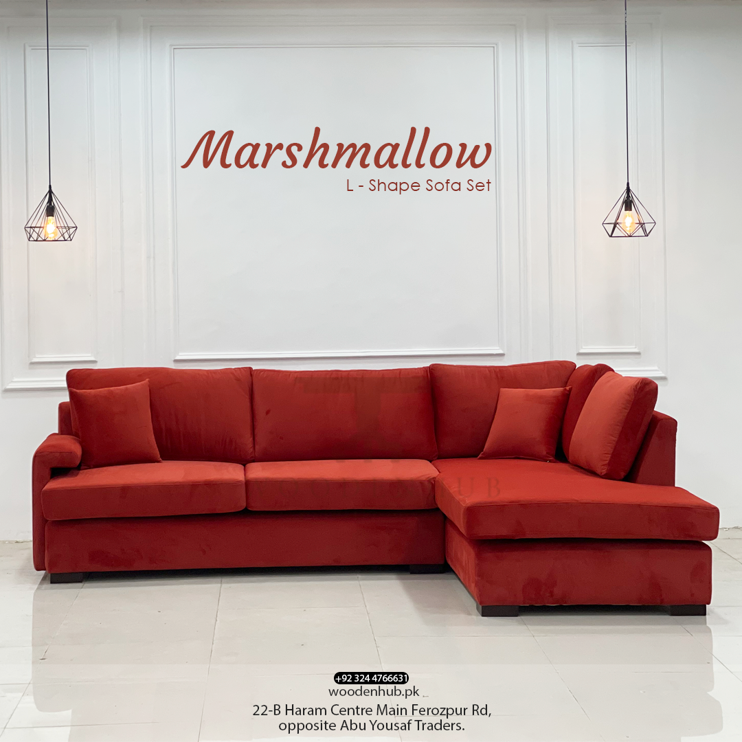 MARSHMALLOW L - SHAPE SOFA SET