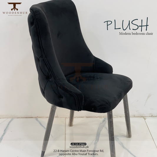 Plush Modern Bedroom Chair