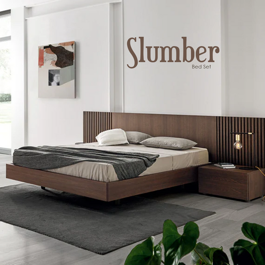 Slumber Bed Set (Bed+Side Tables)